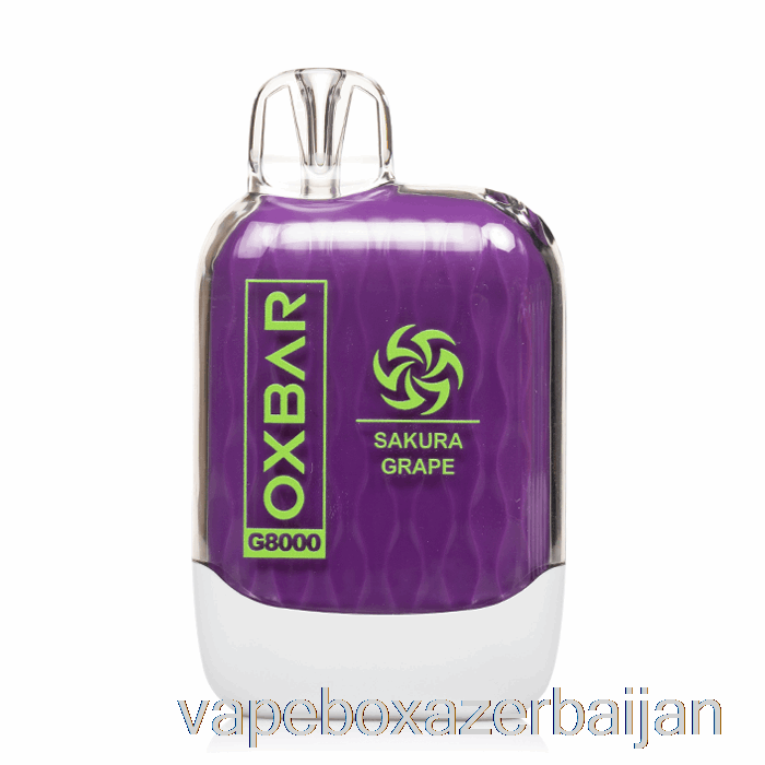 Vape Box Azerbaijan OXBAR G8000 Disposable Sakura Grape
